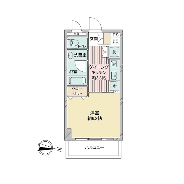 ヴィラロイヤル三番町の間取図