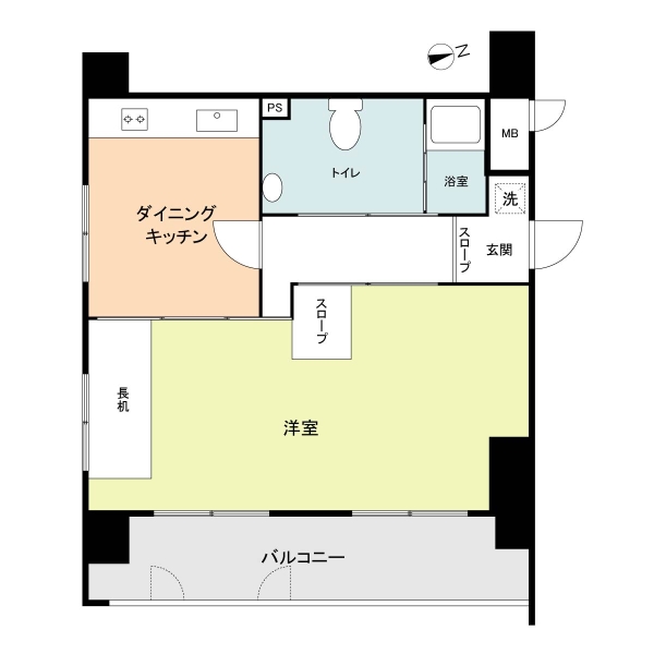 ロマネスク桜坂第２の間取図