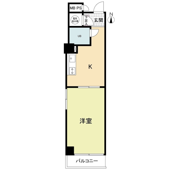 ライオンズマンション本郷の間取図