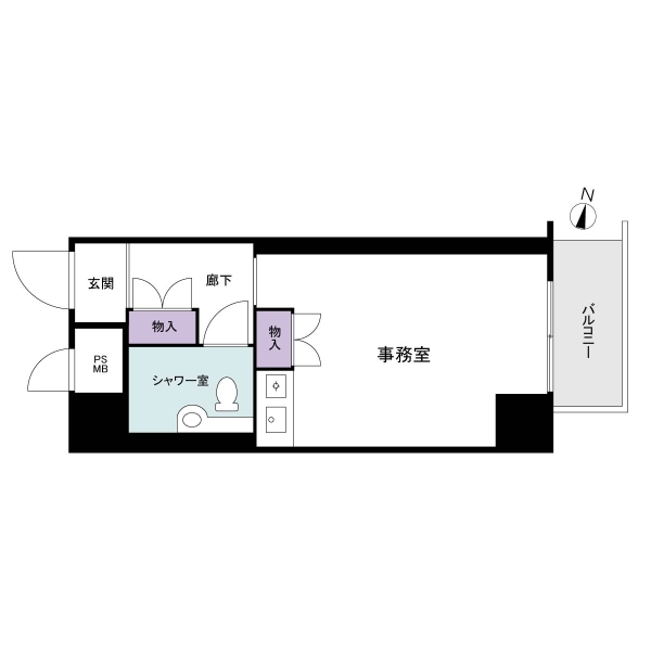ライオンズマンション西小岩第３の間取図