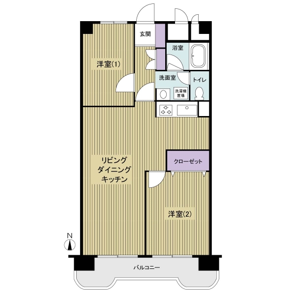 パイロットハウス東陽町の間取図