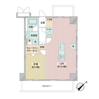 ライオンズシティ西新宿の間取図