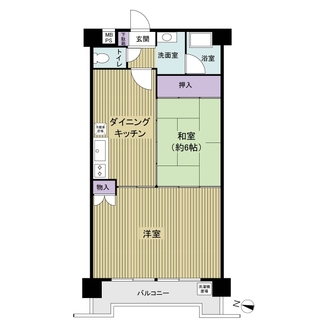 グリーンキャピタル赤羽の間取図