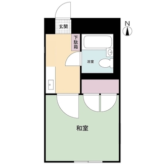 フジメゾン千駄木の間取図