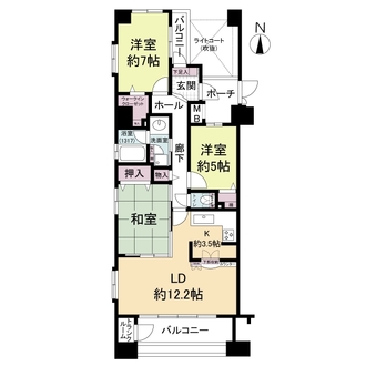 藤和シティホームズ栄の間取図