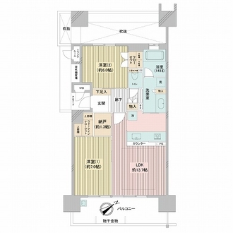 グランドメゾン伊丹池尻リテラシティの間取図