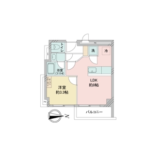 ダイヤハイツ大森の間取図