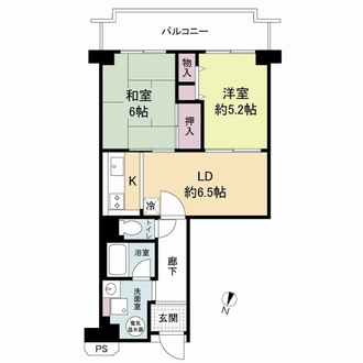 レック北梅田の間取図