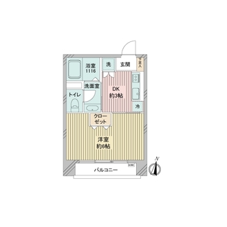 ハイツ音羽の間取図