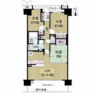 パークオアシスの間取図