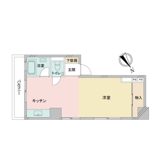 横浜高島タウンハイツの間取図