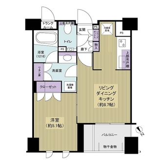 ブランシエラ東京三ノ輪の間取図