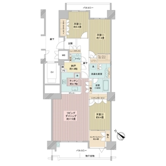 東京サーハウスセンターポートの間取図