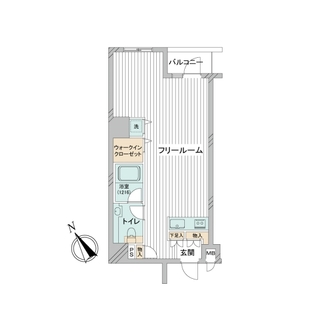 アークステージ関内の間取図