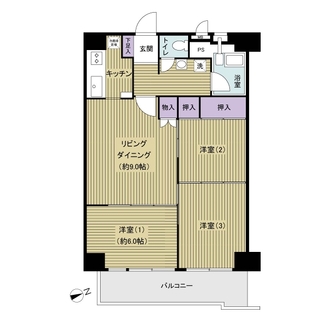 ゾンネンハイム葛西の間取図