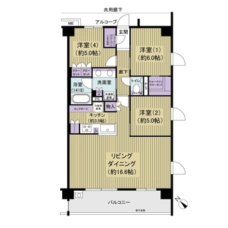 エクセレントシティ新浦安の間取図
