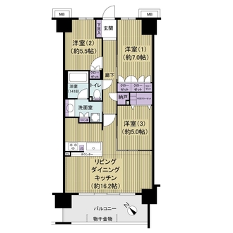 ヴェレーナシティ行徳Ｉ街区の間取図