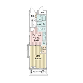 メイゾン小竹向原の間取図
