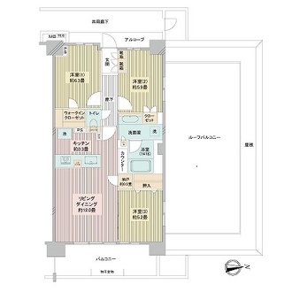 アンヴィーネ保谷の間取図