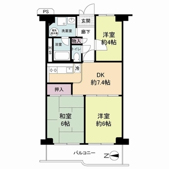 マンハイム五条の間取図