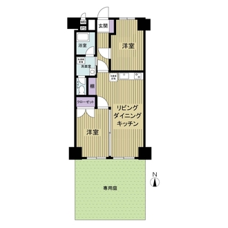 秀和第３東陽町レジデンスの間取図