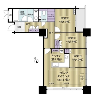 ガレリア・サーラの間取図