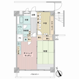 希望が丘センタービルの間取図