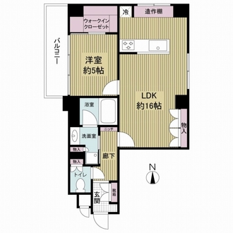 ライオンズマンション東本町第二の間取図