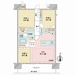 クレアホームズ戸田公園の間取図