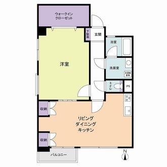 サンパレス桜橋の間取図