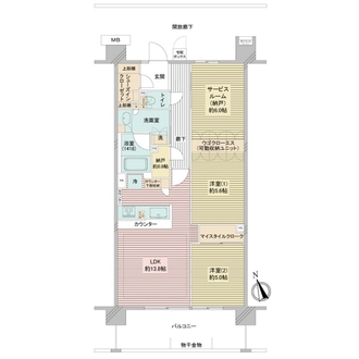 ルネ横浜戸塚の間取図