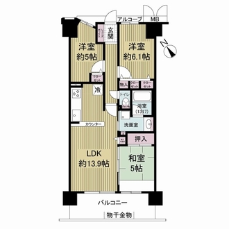 ヴォックスシティの間取図