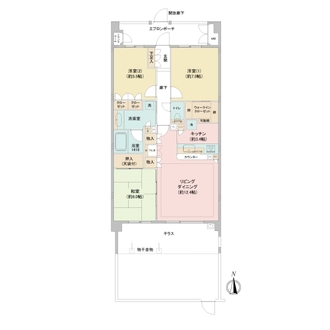 グレーシアステイツいずみ野の間取図