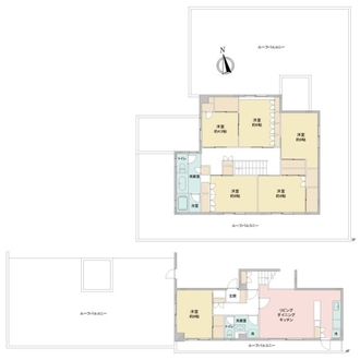 ライオンズマンション豪徳寺第２の間取図