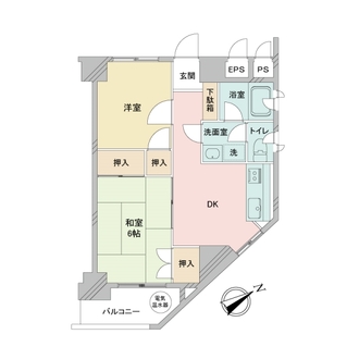 ハイラーク五反田の間取図
