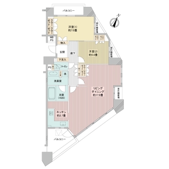 クリオ目白台壱番館の間取図