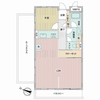 メイゾン小竹向原の間取図