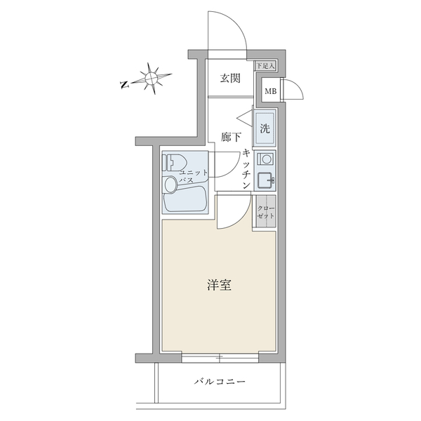 新丸子ダイカンプラザＣｉｔｙ２の間取図