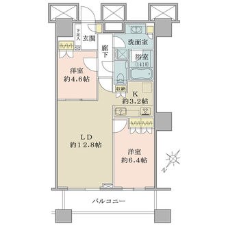 ＴＨＥ　ＴＯＫＹＯ　ＴＯＷＥＲＳの間取図