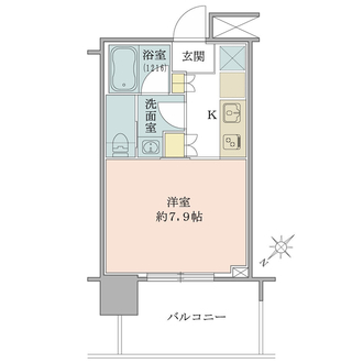 ブリリアタワー浜離宮の間取図