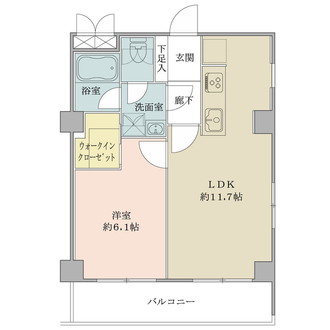カルム本郷の間取図