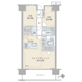 Ｂｒｉｌｌｉａ　Ｃｉｔｙ　西早稲田の間取図