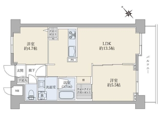 ニューハイツ練馬の間取図