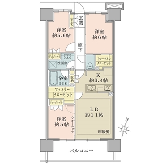 ＳＨＩＮＴＯ　ＣＩＴＹ（シントシティ）の間取図