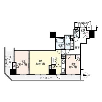 プレミスト南船場の間取図
