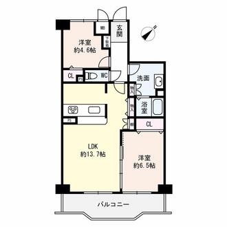 エンゼルハイム本山の間取図