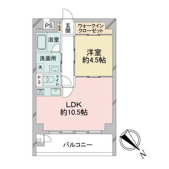 東建池袋要町マンションの間取図