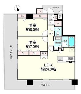 ワコーレ甲子園欅通りの間取図