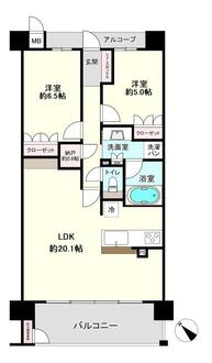 レジェイド西宮北口樋ノ口町の間取図