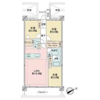 プレミスト菊名の間取図